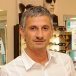 Giovanni Liziero ottico e proprietario Ottica Liziero